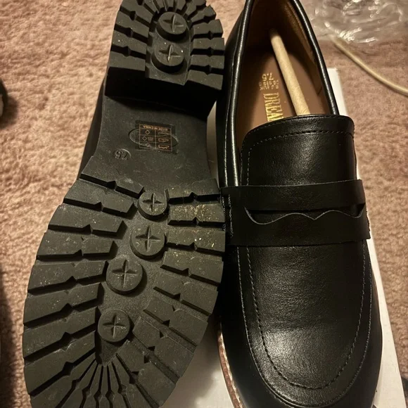 Dream Pairs Black Flats Classic Loafers - Picture 2 of 2